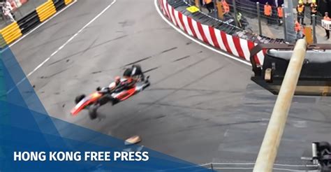 macau grand prix crash.